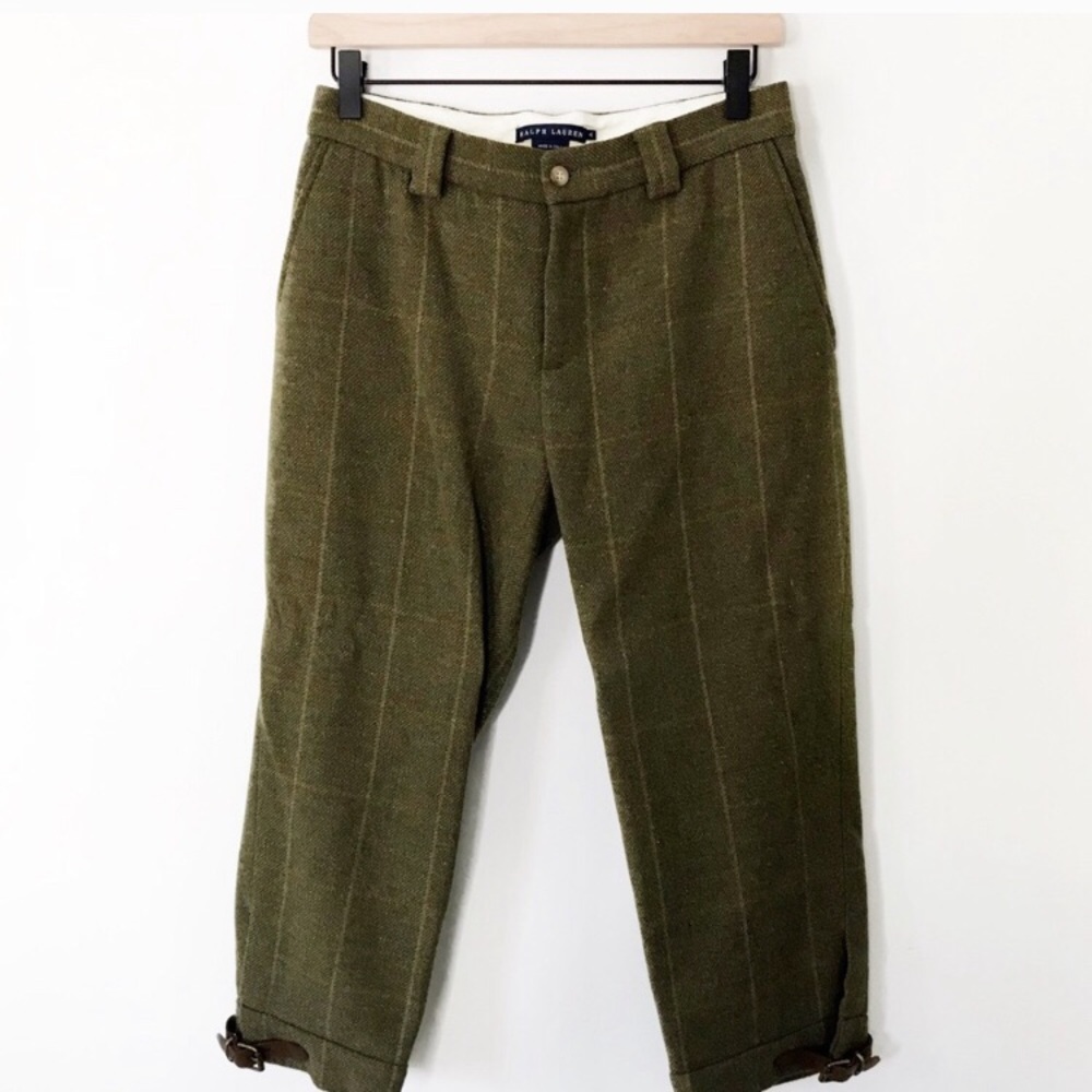 Ralph Lauren wool alpine pants made in Italy